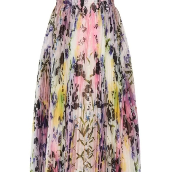 Bibhu Mohapatra
Puff Shoulder Printed Dress Floral Multicolor Dress no belt - Picture 2 of 5